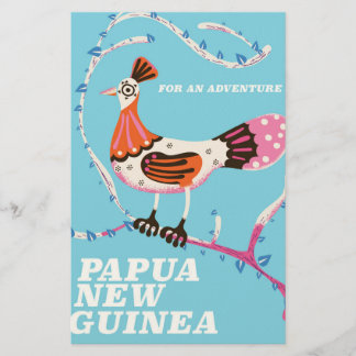 Papelería Cartel de viaje a Papúa Nueva Guinea