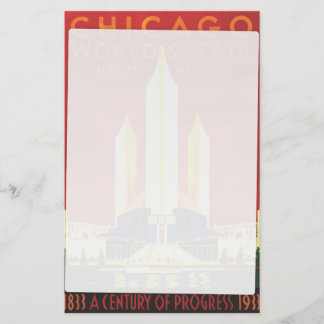 Papelería cartel de viaje con logotipo americano