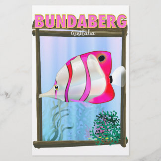 Papelería Cartel de viaje de Bundaberg Australia