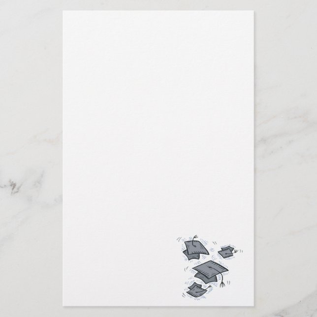 Papelería Casquillos de la graduación (Anverso)