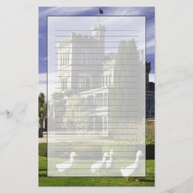 Papelería Castillo de Larnach, Península de Otago, Dunedin, (Anverso)