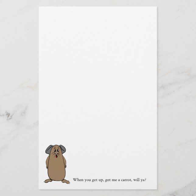 Papelería Cerdo de Guinea (Anverso)