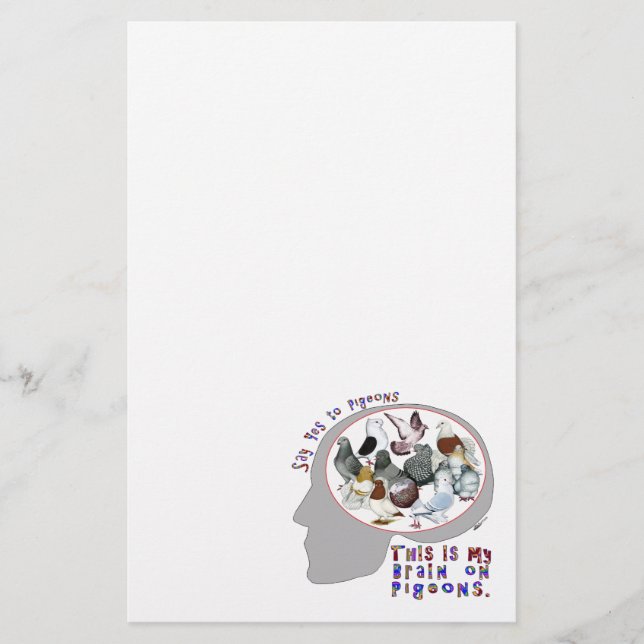 Papelería Cerebro En Las Cerdo (Anverso)