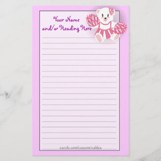 Papelería Cheerader Bear Stationery