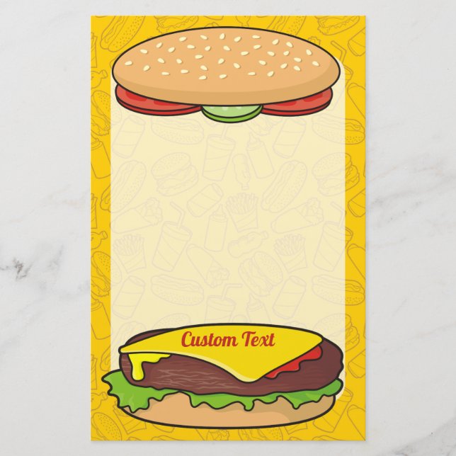 Papelería Cheeseburger (Anverso)