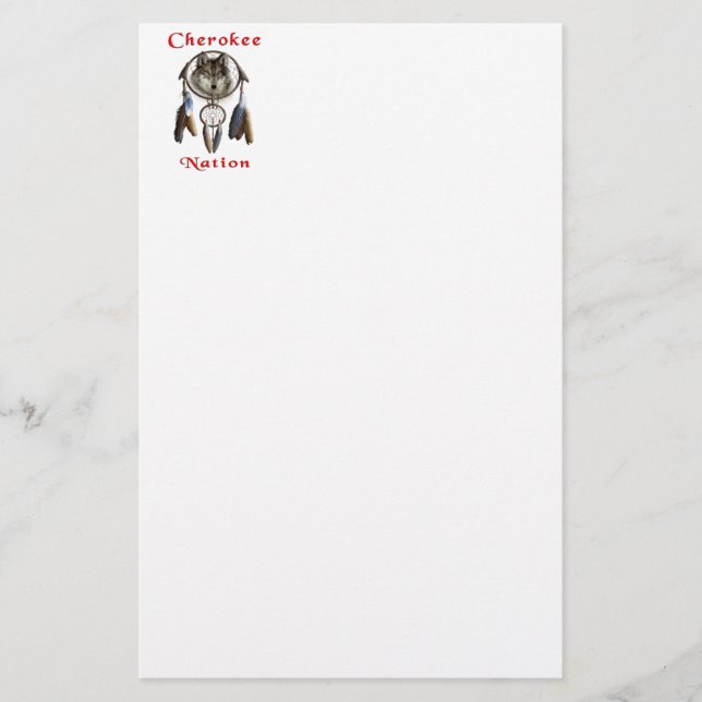 Papelería Cherokee (Anverso)