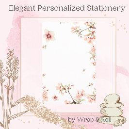 Papelería Cherry Blossom Stationery