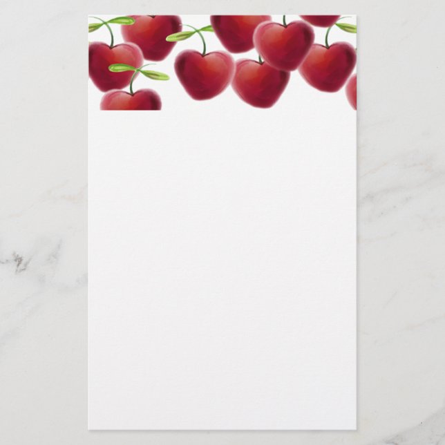Papelería Cherry Pie (Anverso)