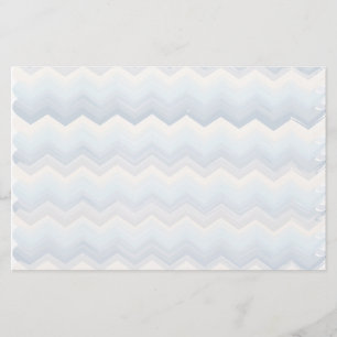 Papelería Chevron acuático de Ocean Shades