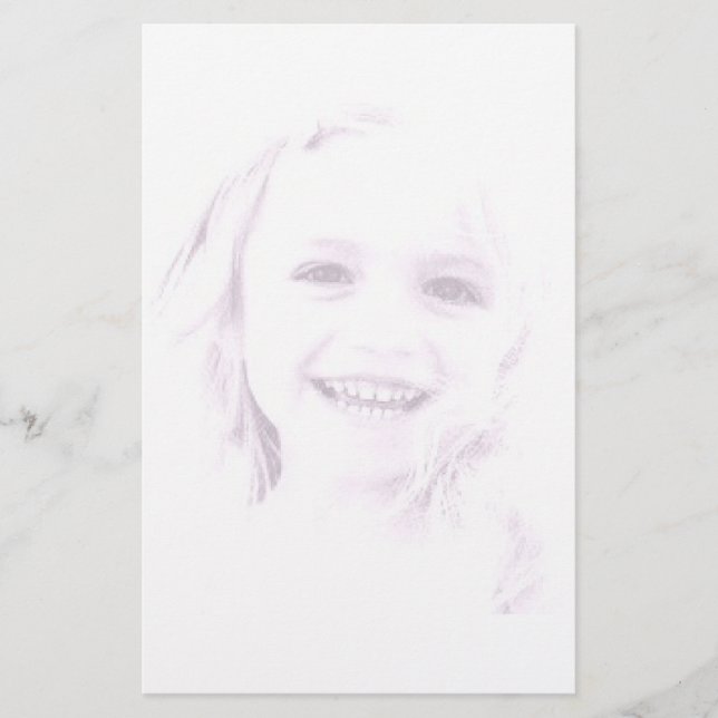 Papelería chica de cara infantil (Anverso)
