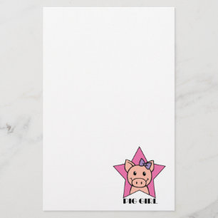 Papelería Chica del cerdo