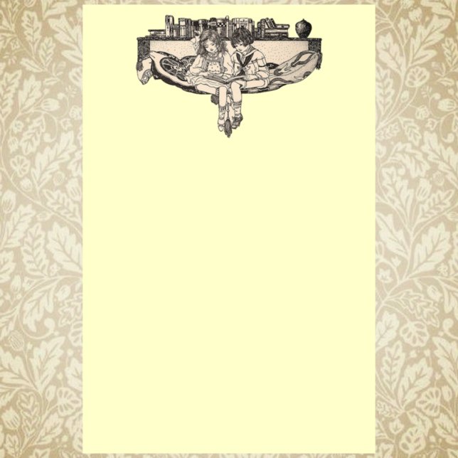 Papelería Chica y lectura de niños (Subido por el creador)