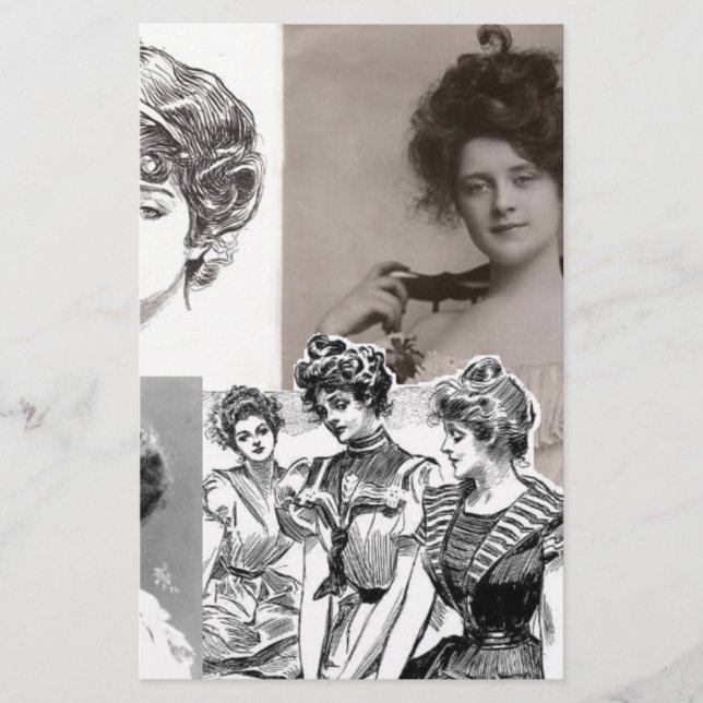 Papelería chicas de gibson (Anverso)