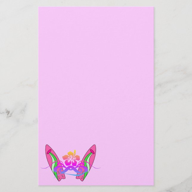 Papelería Chicas Surfboard Stationery (Anverso)