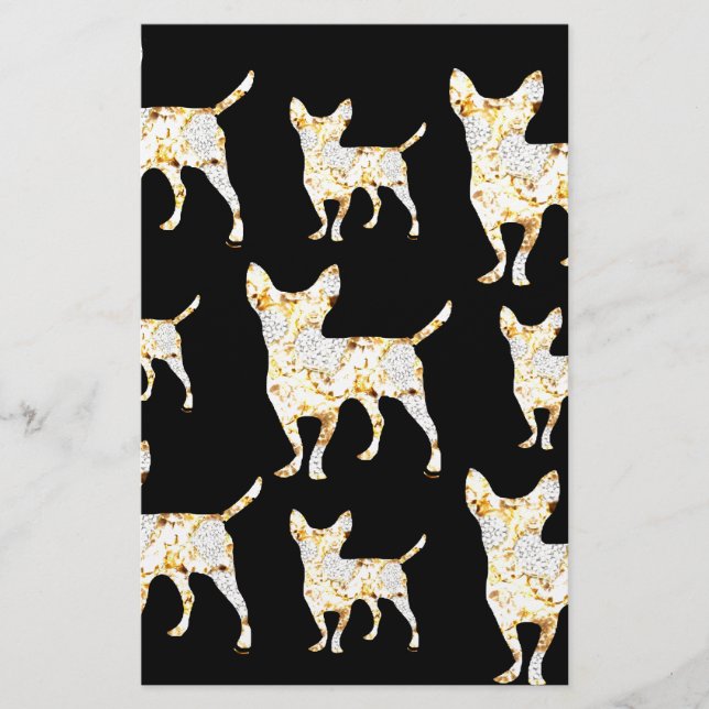 PAPELERÍA ¡CHIHUAHUA BLING! (Anverso)