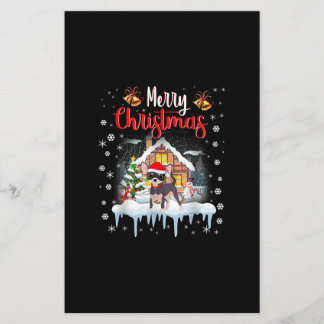 Papelería chihuahua santa hat alegre navidad amante del perr