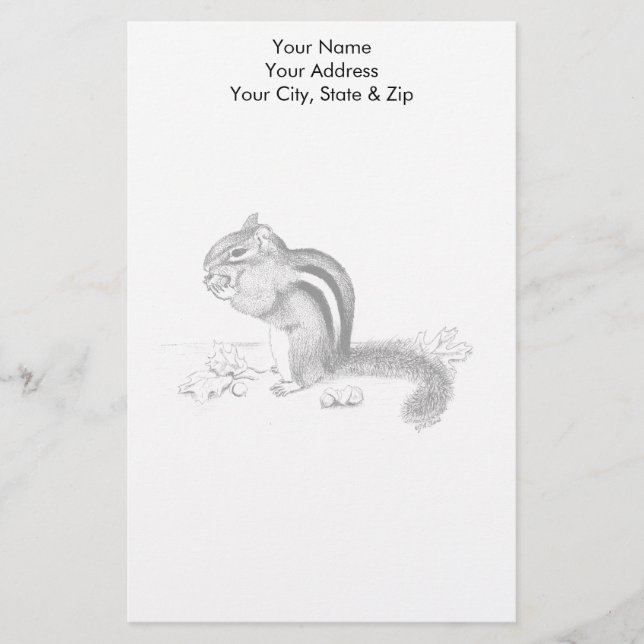 Papelería Chipmunk (Anverso)
