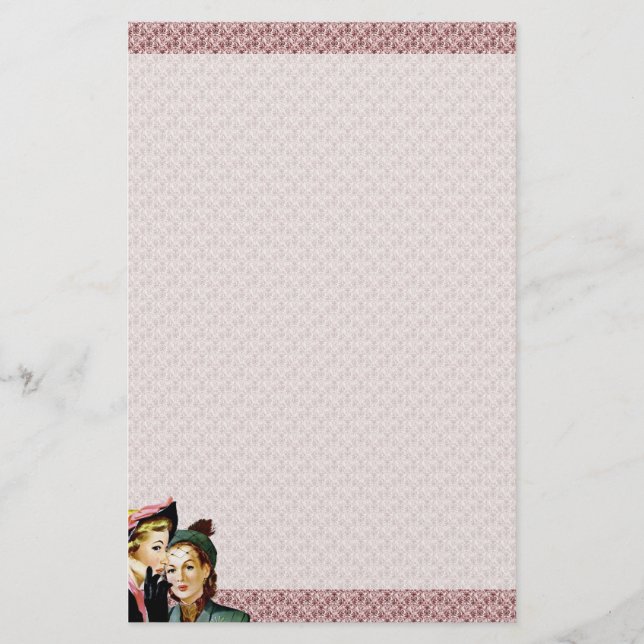 Papelería Chisme retro (Anverso)