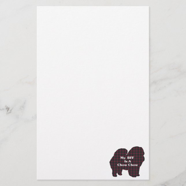 Papelería Chow Chow BFF (Anverso)