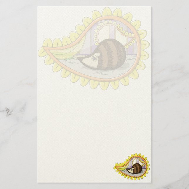 Papelería Chrissy la historia de Hedgehog (Anverso)