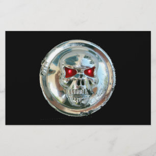 PAPELERÍA CHROME SKULL