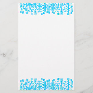 Papelería Ciberjardín - Azul cielo