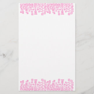 Papelería Ciberjardín - Rosa