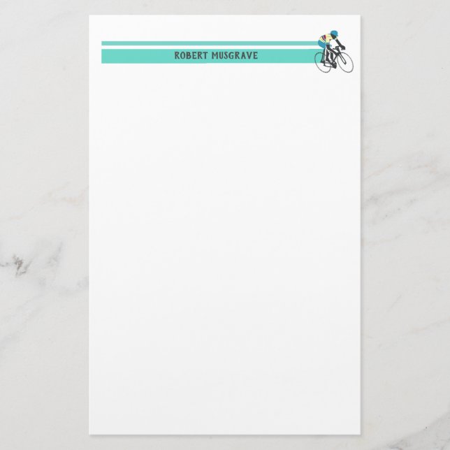 Papelería Ciclista #3 (Anverso)