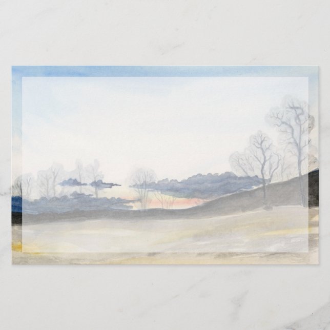 Papelería Cielo de tormenta (Anverso)