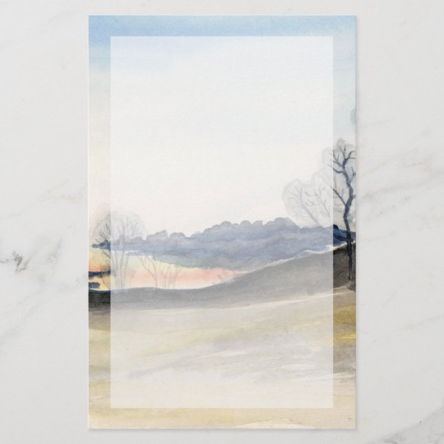 Papelería Cielo de tormenta (Anverso)