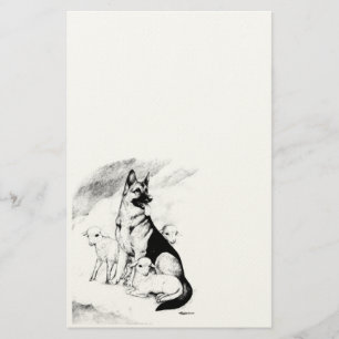 Papelería Cielo del perro, la multitud del amo