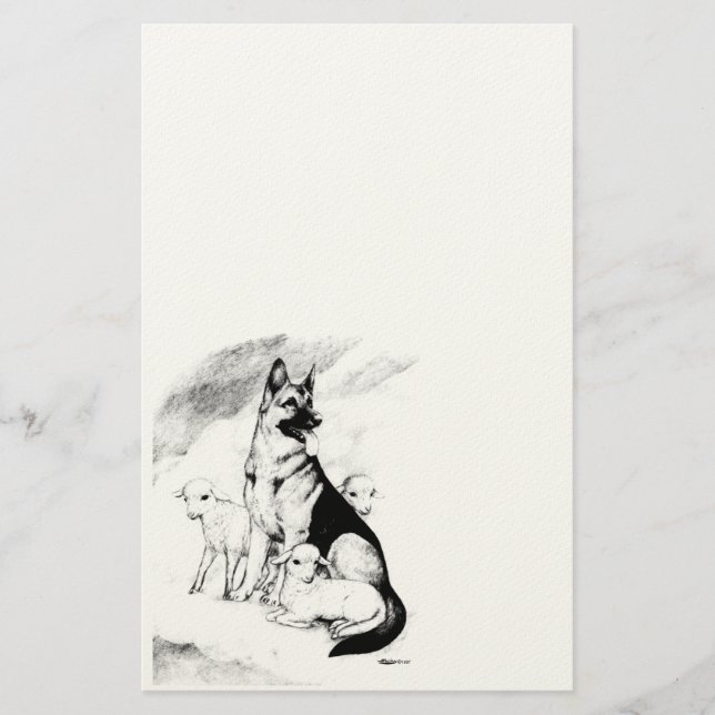 Papelería Cielo del perro, la multitud del amo (Anverso)