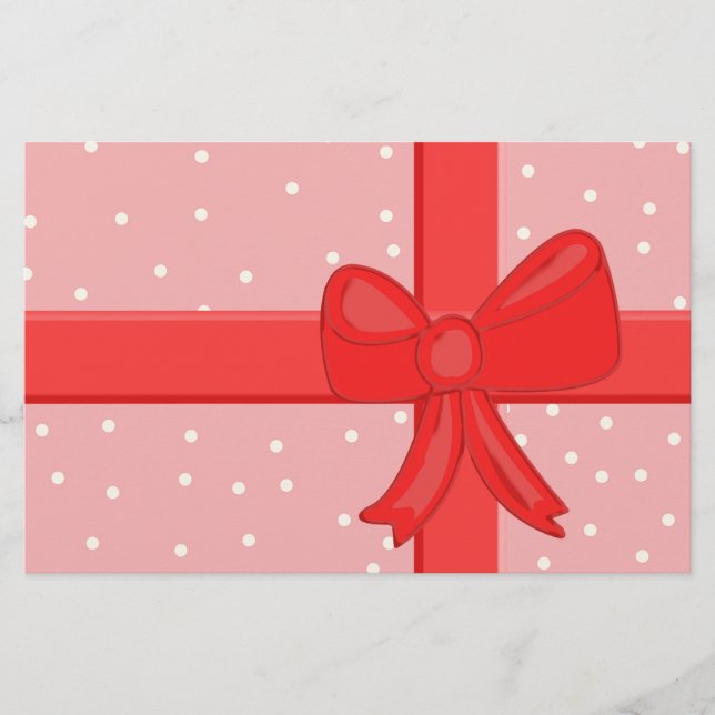 Papelería cinta de ajuste de regalo (Anverso)