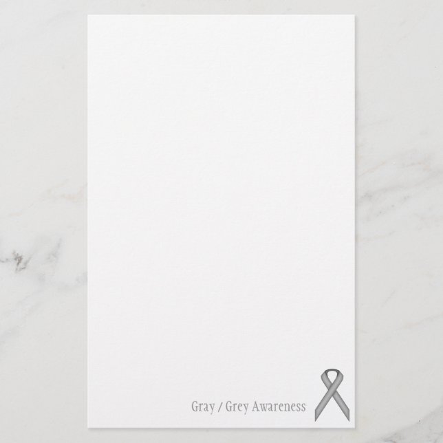 Papelería Cinta gris / gris estándar de Kenneth Yoncich (Anverso)
