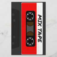Cinta Mixta Roja - Regalo Inspirado en los 80 y 90