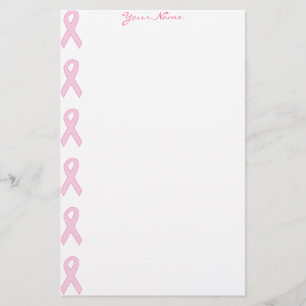 Papelería Cinta rosada de la conciencia