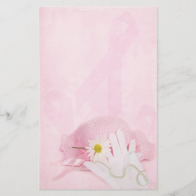 Papelería Cintas rosadas (Anverso)