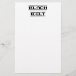 Papelería Cinturón negro de artes marciales