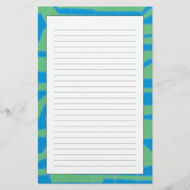 Papelería Circuito moderno V (Anverso)