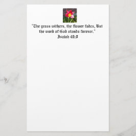 Papelería Cita bíblica inspiradora