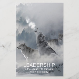Papelería cita inspiradora motivadora de liderazgo