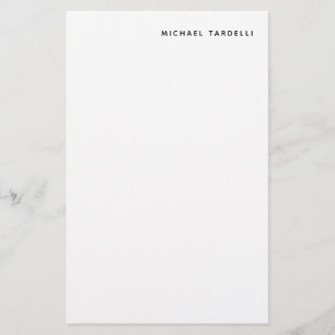 Papelería Clásico Profesional Minimalista