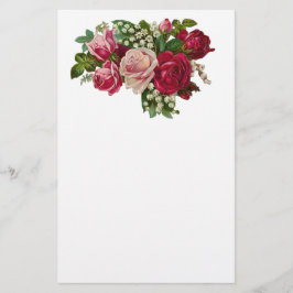 Papelería Clásicos Rosas victorianos Lily of Valley Romance