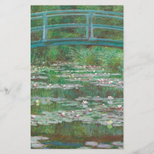 Papelería Claude Monet - la pasarela japonesa