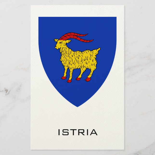 Papelería Coat of Arms of Istria Adriatic Legacy (Anverso)