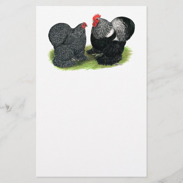 Papelería Cochins:  Con lápices de plata (Anverso)