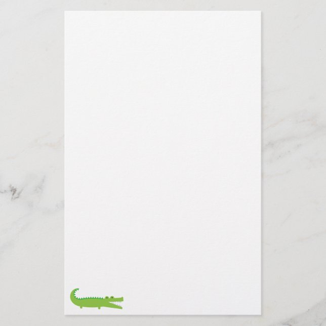 Papelería Cocodrilo (Anverso)