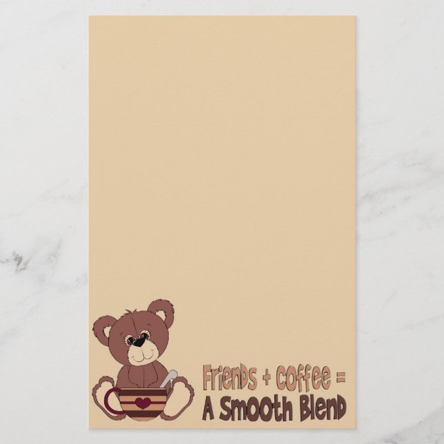 Papelería Coffee Time Stationery (Anverso)