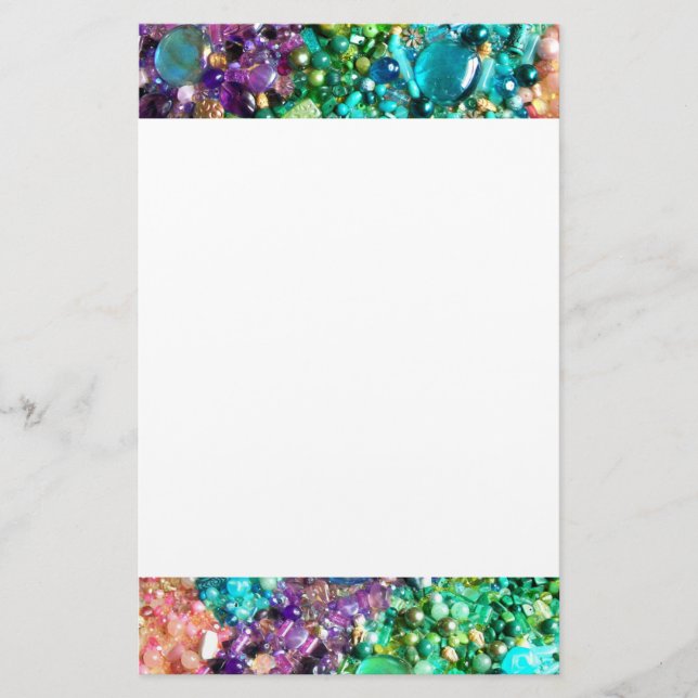 Papelería Colección de cuentas coloridas (Anverso)