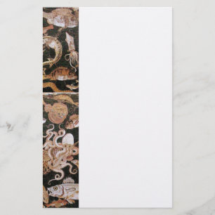 PAPELERÍA COLECCIÓN POMPEII / OCÉANO - ESCENA DE VIDA EN EL 